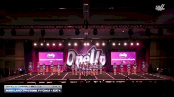 Maryland Twisters Virginia - Cat4 [2026 L4 Junior - Medium Day 3] 2026 One Up Grand Nationals