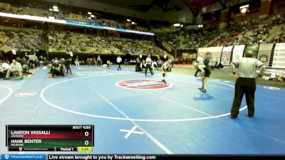 113 Class 4 lbs Semifinal - Landon Vassalli, Jackson vs Hank Benter, Hickman