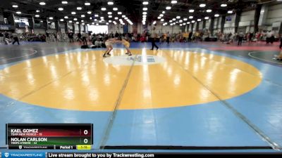 100 lbs Rd# 7- 10:45am Saturday Final Pool - Kael Gomez, Team New Mexico vs Nolan Carlson, Terps Xtreme