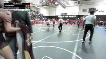 110 lbs Champ. Round 3 - Rori Rapan, La Quinta/La Quinta vs Naveah Poasades, Aquinas