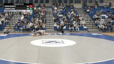133 lbs Landon Lynn, Connellsville Area Hs vs Gavin Murphy, Kiski Area Hs