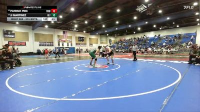 215 Boys Cons. Round 4 - Patrick Piec, Westview vs Jj Martinez, Helix Charter