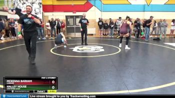 135 lbs Champ. Round 1 - McKenna Barham, Laramie vs Halley House, Cheyenne East