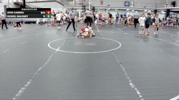 72 lbs Round 3 (6 Team) - John Cambra, Mat Assassins Black vs Russel Maloney, The Outsiders