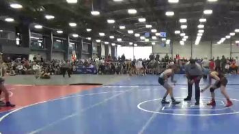 84 lbs Round 1 (6 Team) - Peyton VanHoven, Agression Legionaries vs Mason Bauer, East Coast Elite