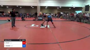 195 kg Semifinal - Chris Greil, Palm Harbor University High School Wrestling vs Thomas Stadel, Tennessee