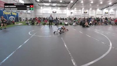 56 lbs Round 4 (8 Team) - Pierce Monroe, Eastwood Eagles WC vs Gabe Hudson, Contenders WA Green