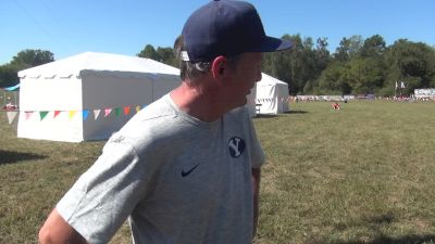 BYU coach Ed Eyestone found out his athlete, Jared Ward, got 6th at the Olympics on Twitter