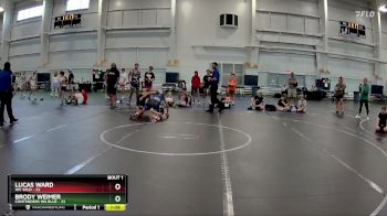 120 lbs Finals (2 Team) - Lucas Ward, WV Wild vs Brody Weimer, Contenders WA Blue