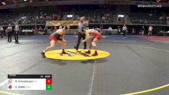 197 lbs Consolation - Bradley Antesberger, Dixie State University vs Kyler Slade, The Ohio State University WC