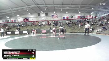 184 lbs Quarterfinal - Michael Durham, Indiana Tech vs Christian Chavez, Unattached - West Liberty