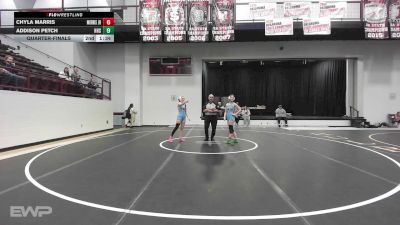 120-125 lbs Rr Rnd 1 - Isabell Nicley, Bartlesville High School vs Delaney Daniels, Bartlesville High School