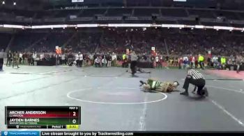 D1-103 lbs Cons. Round 1 - Jayden Barnes, Waterford Kettering vs Archer Anderson, Clarkston