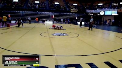 174 lbs Cons. Round 1 - Dane Donigian, Newman vs Leo Kubelka, Schreiner University