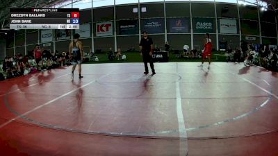 165 lbs Drezdyn Ballard, Texas vs John Bane, North Carolina