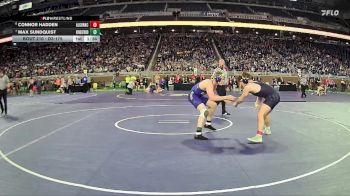 D3-175 lbs Quarterfinal - Connor Hadden, Algonac vs Max Sundquist, Kingsford HS