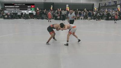 106 lbs Cons. Sub-semis - Mohammad Asifi, Nor Cal Take Down vs Fernando Villa, DCWA