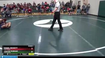 160 lbs Round 1 - Colton Durham, Scottsboro vs Daniel Bennett, Huntsville