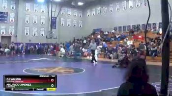 160 lbs Cons. Round 2 - Mauricio Jimenez, LaVergne vs Dj Wilson, Paducah Tilghman