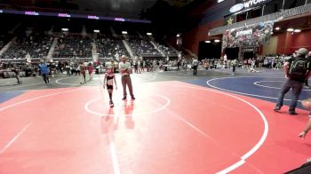 62 lbs Quarterfinal - Kinleigh Torres, Windy City WC vs Barrett Ehrich, Gladiator Wr Ac