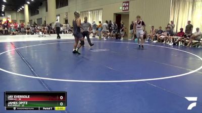 190 lbs 2nd Wrestleback (32 Team) - James Opitz, Buccinoles vs Jay Eversole, TNWA #2