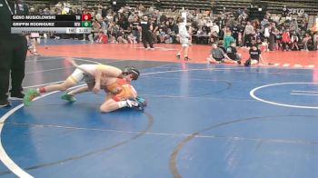 69 lbs Quarterfinal - Geno Musiolowski, Triumph Blue ESE vs Griffin Rodriguez, Revival Oange