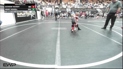 43-46 lbs Rr Rnd 2 - Jackson Tackett, Morris Wrestling Association vs Henry Howell, Henryetta Knights Wrestling Club