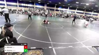 116 lbs Consi Of 16 #1 - Carty Behmer, Valiant College Prep vs Max Richins, Wasatch WC