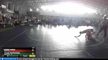 102 lbs Champ Round 1 (16 Team) - Ryder Owen, INWTC vs Tyler McCracken, Bear Cave