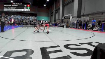 92 lbs Semifinal - Nevaeh Almaguer, Victory vs Ella Van Conett, Elk Grove