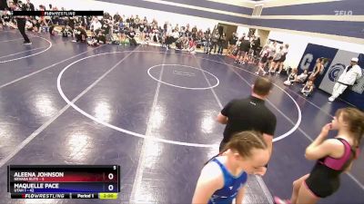 115 lbs Round 2 (6 Team) - Aleena Johnson, Nevada Elite vs Maquelle Pace, Utah 1