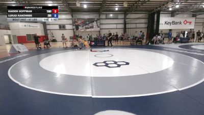 67 lbs Cons. Quarters - Kaiden Hoffman, Tiger Den Wrestling Club vs Lukas Kanownik, Suples Wrestling Club