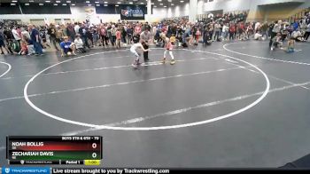 70 lbs Cons. Round 2 - Noah Bollig, OK vs Zechariah Davis, NE