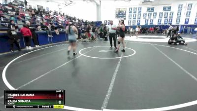 145 lbs Cons. Round 1 - Raquel Saldana, Ayala vs Kalea Sunada, Bonita