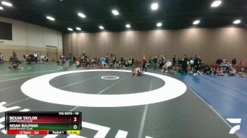 59 lbs Round 4 - Bexar Taylor, Spartan Mat Club vs Noah Bauman, Spartan Mat Club