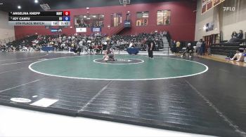 131 lbs 5th Place Match - Joy Cantu, King University vs Angelina Knepp, Huntingdon
