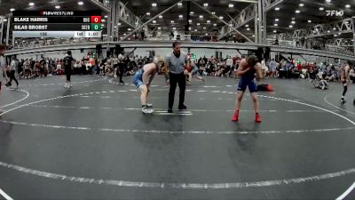 138 lbs Round 6 (8 Team) - Blake Harris, Buccaneers WC vs Silas Brobst, Team 302 Blue