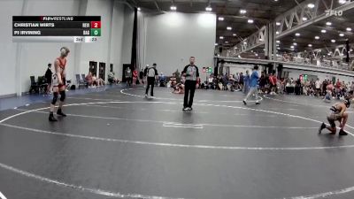 126 lbs Round 1 (4 Team) - Luca Blythe, Outsiders WC vs Nazeef Bush, Colonial Pride