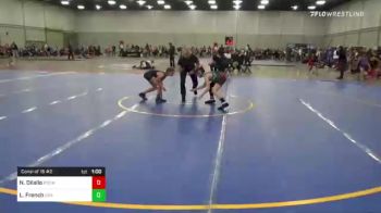 73 lbs Consi Of 16 #2 - Nick Dilallo, Pound Town vs Layla French, Usa Gold