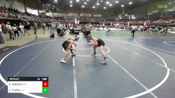 144 lbs Rr Rnd 2 - Eli Oakland, North Montana WC vs Logan Trujillo, La Gente WC