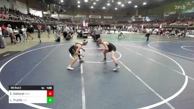 144 lbs Rr Rnd 2 - Eli Oakland, North Montana WC vs Logan Trujillo, La Gente WC