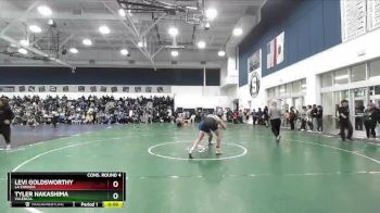 175 lbs Cons. Round 4 - Tyler Nakashima, Valencia vs Levi Goldsworthy, La Canada