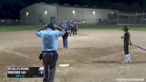 So Cal A's Mcnee vs Sorcerer 16U   PGF Ultimate Challenge 2016