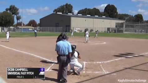 OCBB Campbell vs Universal Fastpitch   PGF Ultimate Challenge 2016