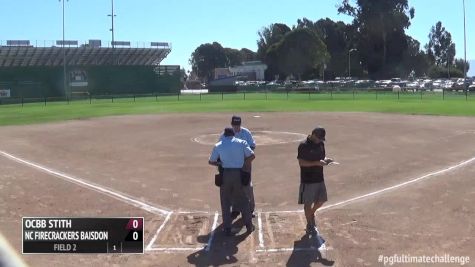 OCBB Stith vs NC Firecrackers Baisdon   PGF Ultimate Challenge 2016