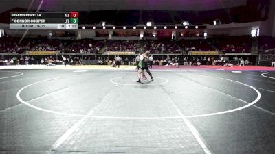 184 lbs Round Of 32 - Joseph Peretta, Albany vs Connor Cooper, Life