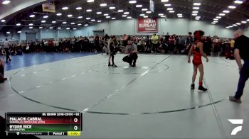 62 lbs Cons. Round 2 - Malachi Cabral, Guerrilla Wrestling (GWA) vs Ryder Rice, 84 Athletes