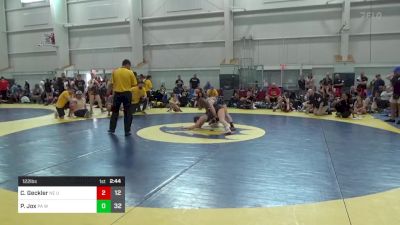 122 lbs Pools - Carolyn Geckler, NE United (OH) vs Paige Jox, PA West