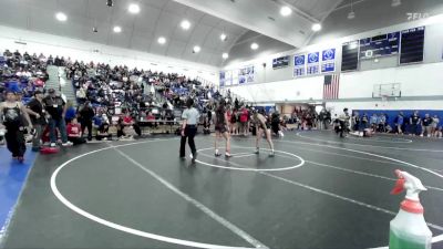 110 lbs Champ. Round 2 - Isabella Sandoval, El Capitan/Merced vs Katalina De Haro, Hillcrest