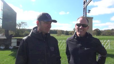 Washington head coach Greg Metcalf and New Mexico head coach Joe Franklin say top 10 at Wisco means top 10 at NCAAs